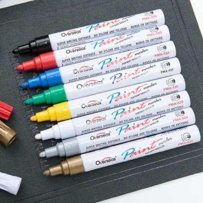 Art Marker 12 Colors Lot Metallic Marker Pen DIY Crafts paint brush pen